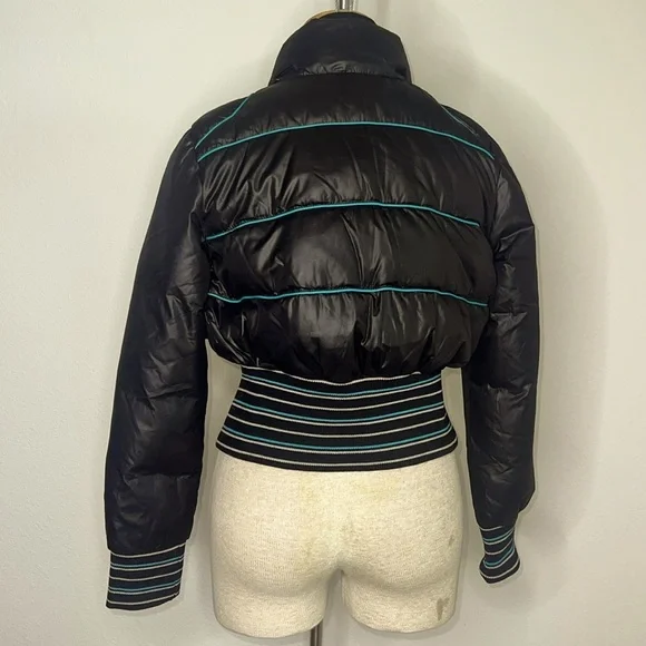 Missoni Crop Down Puffer Jacket - Picture 2 of 6